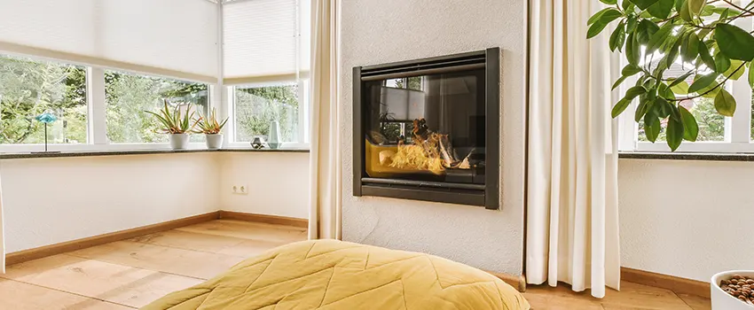 Residential Fireplace Ceramic Glass Installation in North Valley Stream, NY