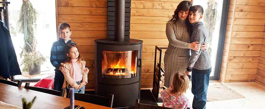 Morso Cast Iron Fireplace Insert Installation in North Valley Stream, New York