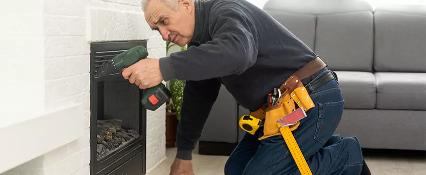 New Indoor Fireplace Installation in North Valley Stream, New York
