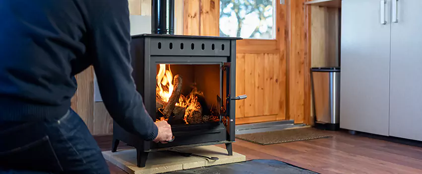 Open Hearth Wood Fireplace Installation in North Valley Stream, NY