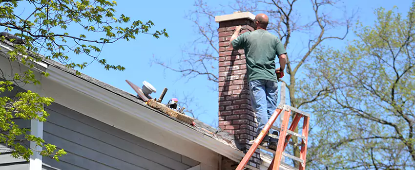 Vinyl and PVC Chimney Flashing Installation in North Valley Stream, NY